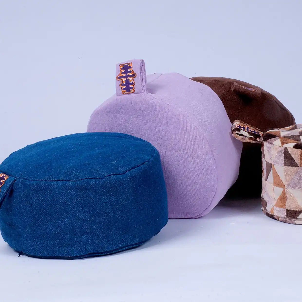 Senja | Meditatiekussenhoes Blauw