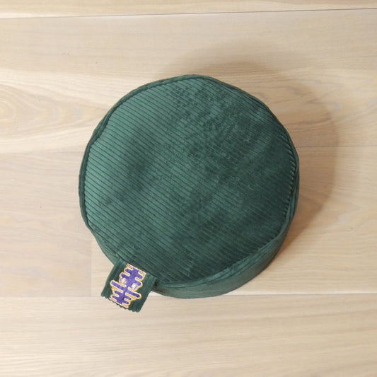 Meditatiekussen-hoes_Zamrud_-_Velvet_Green - Relax with willow