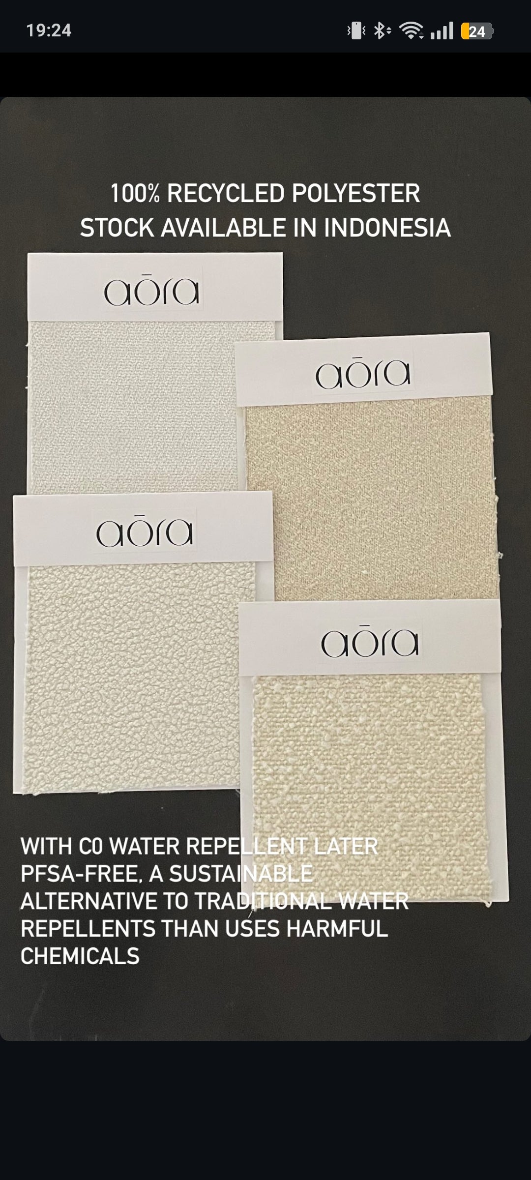 Aora-Space - 100% Recyclend 