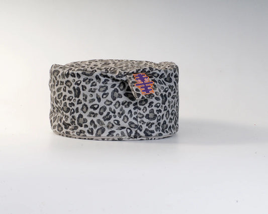 Bulu | Meditatiekussenhoes Grijs Leopard Meditatiekussenhoes Relax with Willow