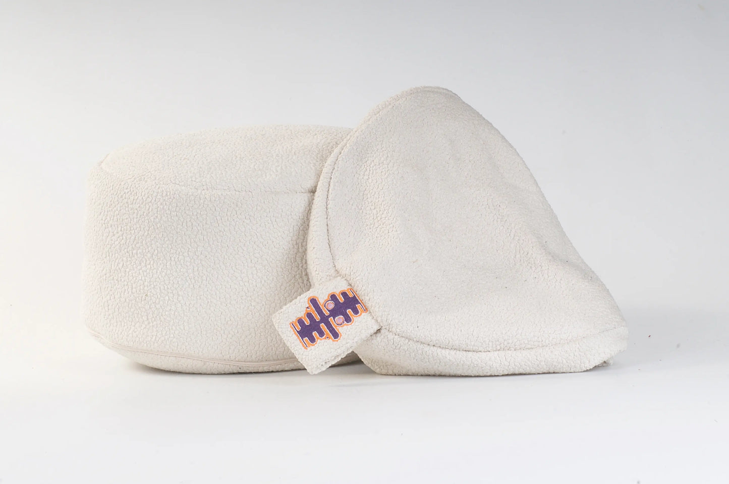Lembut | Meditatiekussenhoes Creme Teddy Meditatiekussenhoes Relax with Willow