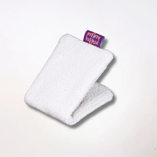 Lembut | Oogkussenhoes Creme Teddy Oogkussenhoes Relax with Willow