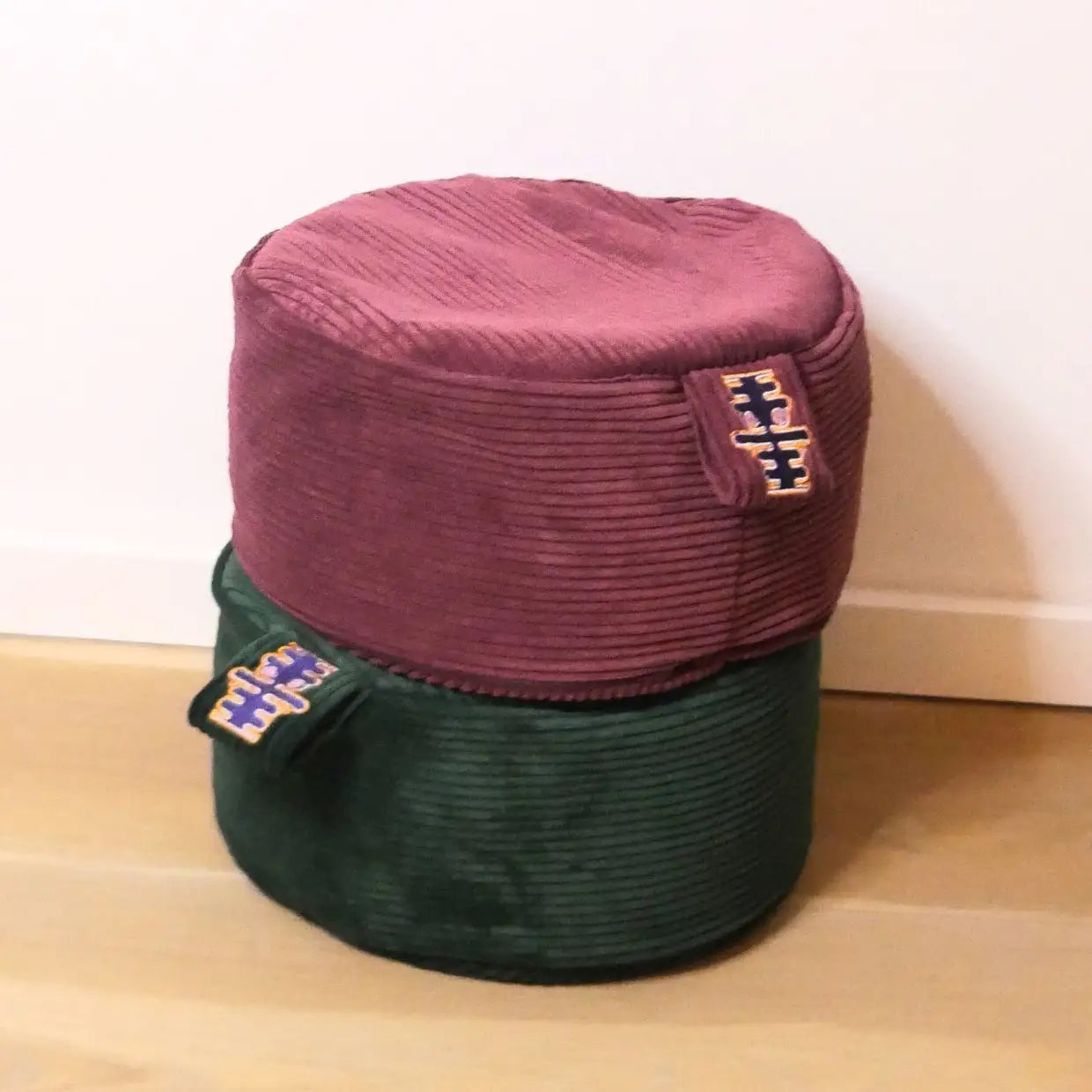 Merah | Meditatiekussenhoes Bordeaux Meditatiekussenhoes Relax with Willow