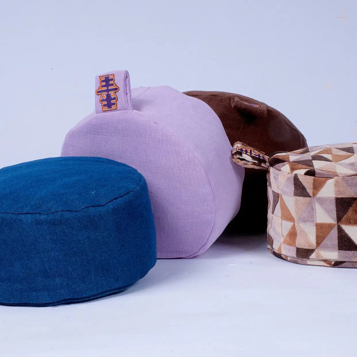 Mina | Meditatiekussenhoes Lila Meditatiekussenhoes Relax with Willow