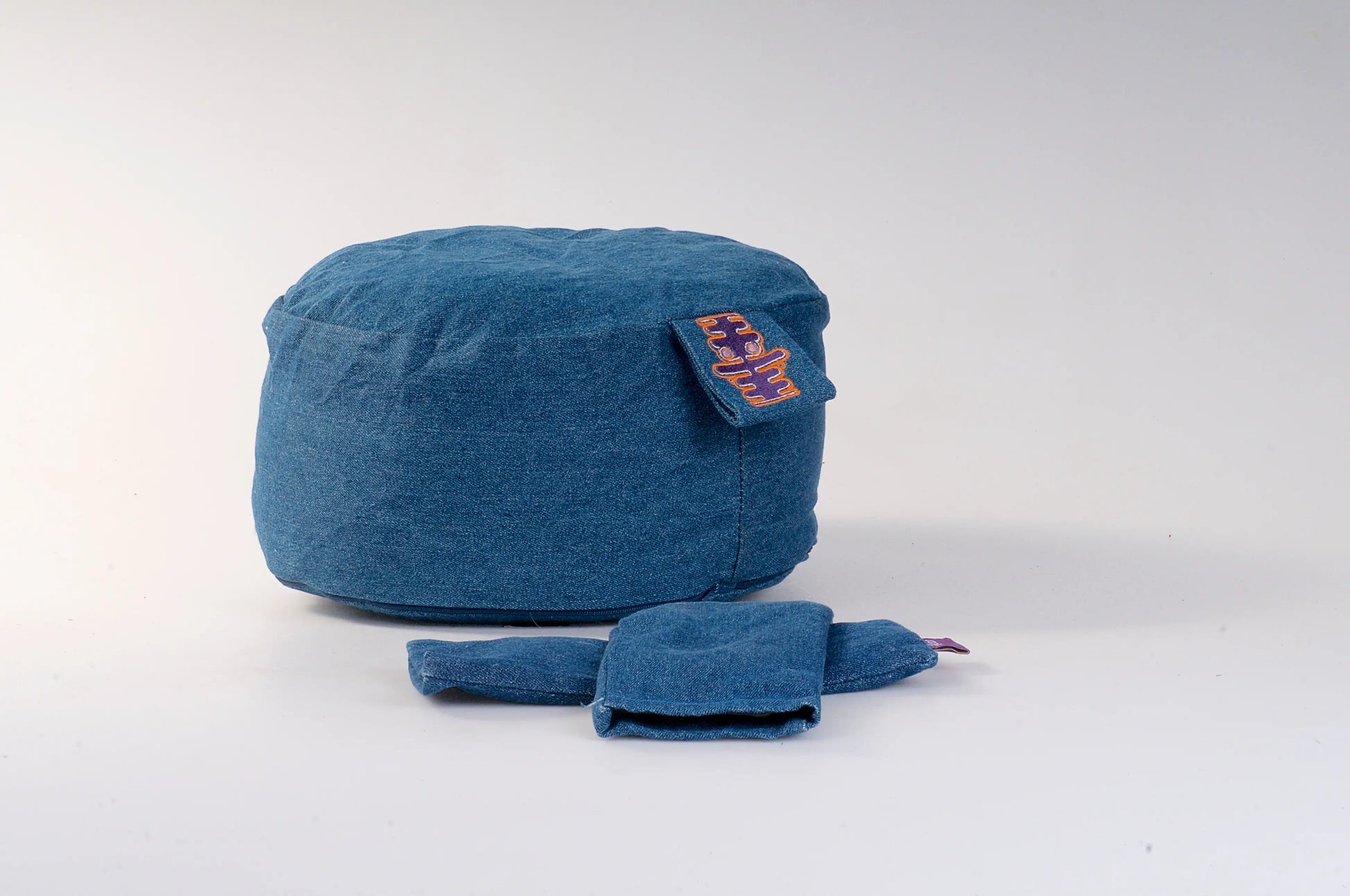 Senja | Meditatiekussenhoes Blauw Meditatiekussenhoes Relax with Willow